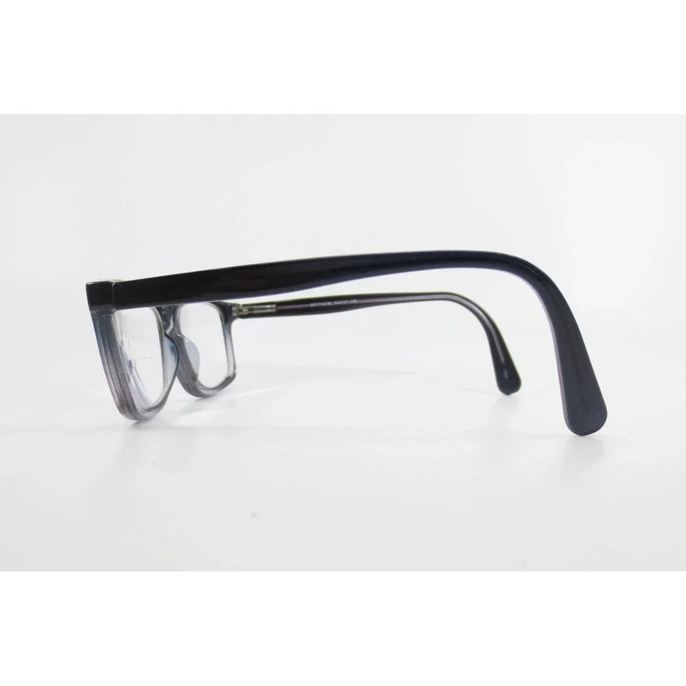 MP 7100 BL Black Grey Gradient Rectangular Eyeglass Frames 52-17-145